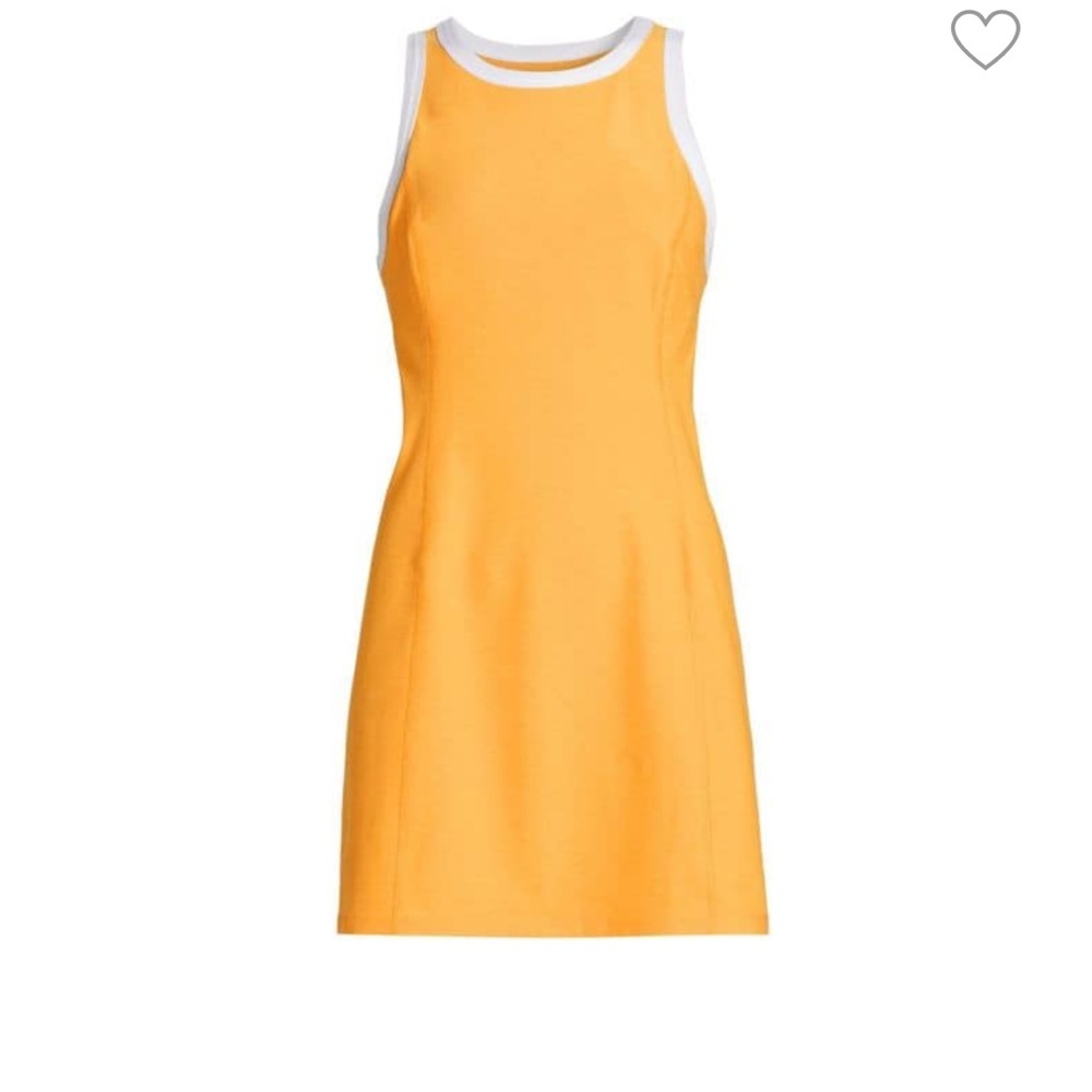 Beyond Yoga Activewear Sleeveless Yellow Dress
